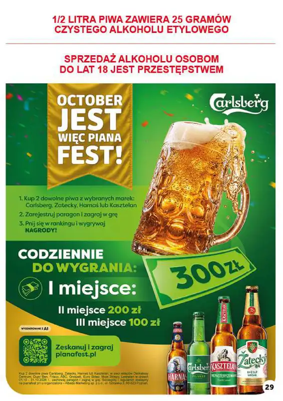Euro Sklep - gazetka promocyjna Gazetka Market od czwartku 22.10 do środy 28.10 - strona 29