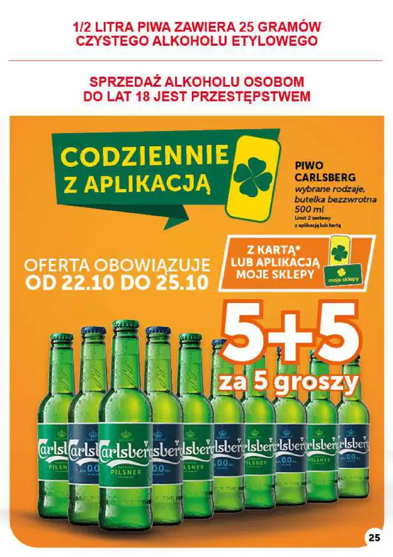 Euro Sklep - gazetka promocyjna Gazetka Market od czwartku 22.10 do środy 28.10 - strona 25