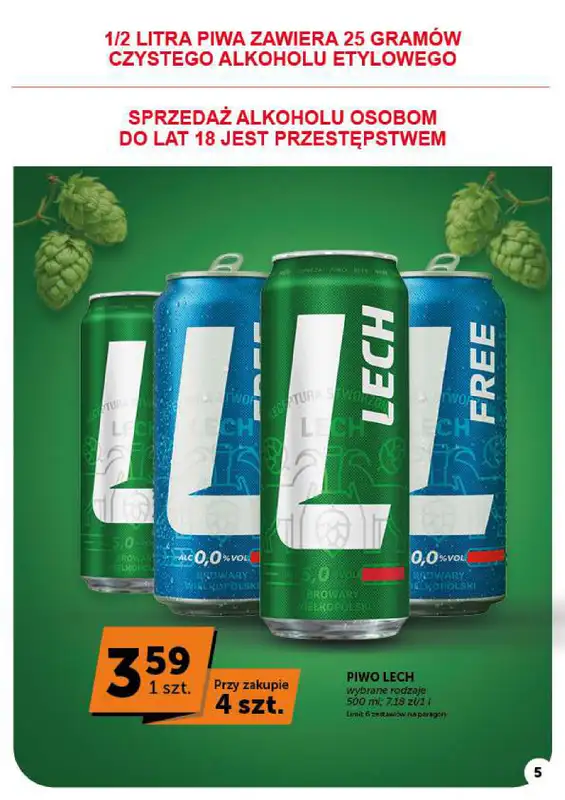 Euro Sklep - gazetka promocyjna Gazetka Market od czwartku 22.10 do środy 28.10 - strona 5
