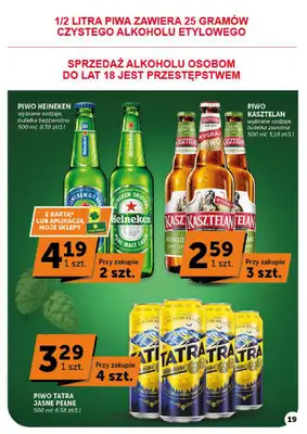 Euro Sklep - gazetka promocyjna Gazetka Minimarket od czwartku 22.10 do środy 28.10 - strona 19