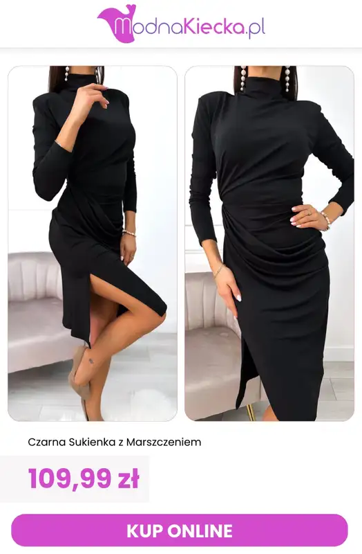 Modna Kiecka - gazetka promocyjna Sukienki jesienne od środy 21.10  - strona 7