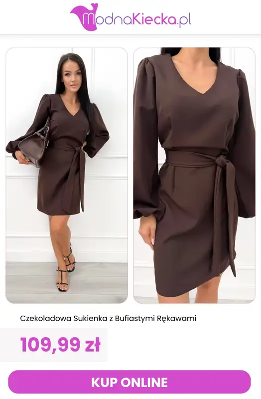 Modna Kiecka - gazetka promocyjna Sukienki jesienne od środy 21.10  - strona 9