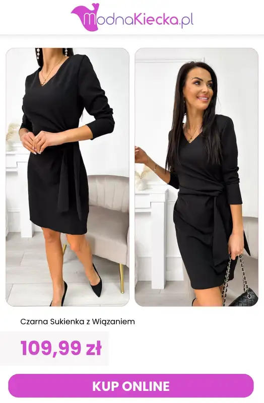 Modna Kiecka - gazetka promocyjna Sukienki jesienne od środy 21.10  - strona 6