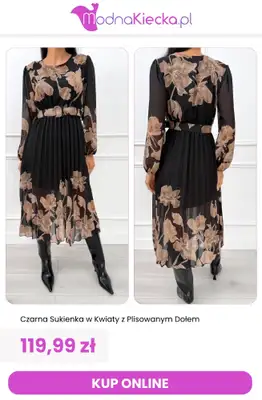 Modna Kiecka - gazetka promocyjna Sukienki jesienne od środy 21.10  - strona 5
