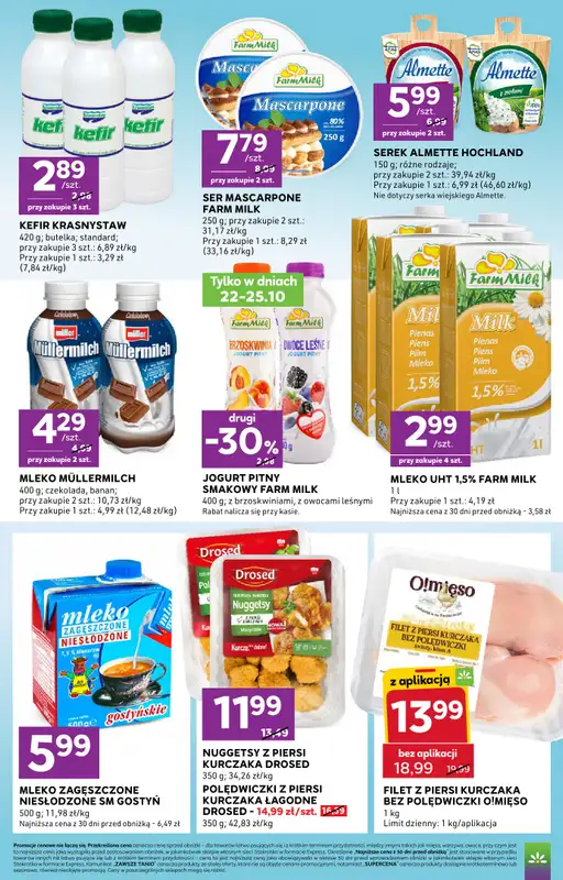 Stokrotka - gazetka promocyjna Gazetka Express od czwartku 22.10 do środy 28.10 - strona 4