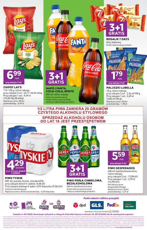 Stokrotka - gazetka promocyjna Gazetka Express od czwartku 22.10 do środy 28.10 - strona 6