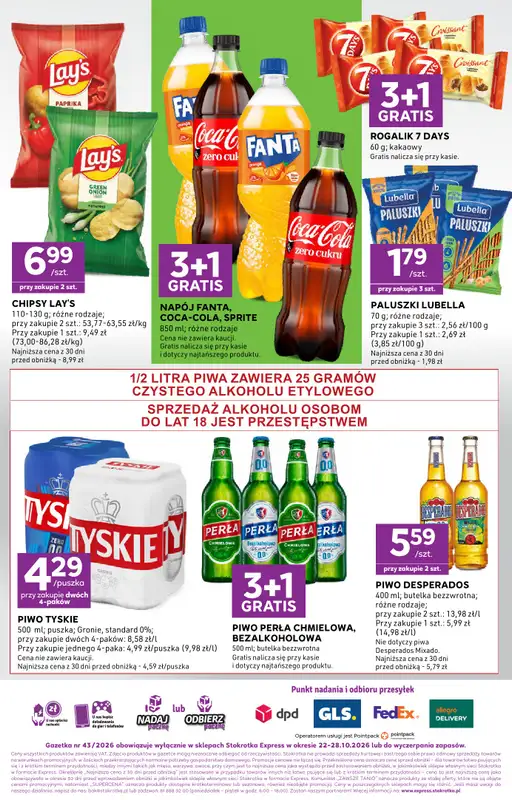 Stokrotka - gazetka promocyjna Gazetka Express od czwartku 22.10 do środy 28.10 - strona 6