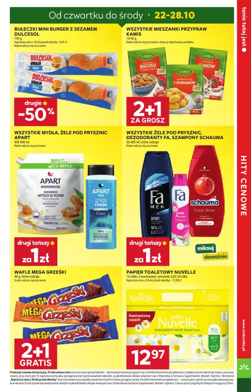 Stokrotka - gazetka promocyjna Gazetka Market od czwartku 22.10 do środy 28.10 - strona 4