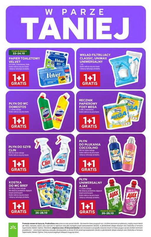 Stokrotka - gazetka promocyjna Gazetka Market od czwartku 22.10 do środy 28.10 - strona 10