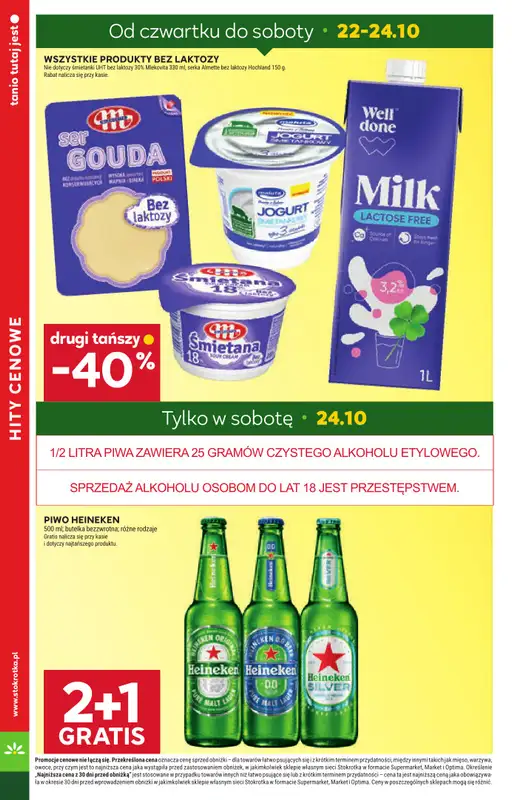 Stokrotka - gazetka promocyjna Gazetka Supermarket od czwartku 22.10 do środy 28.10 - strona 3
