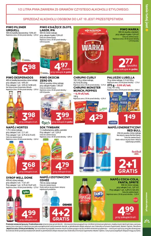 Stokrotka - gazetka promocyjna Gazetka Supermarket od czwartku 22.10 do środy 28.10 - strona 36