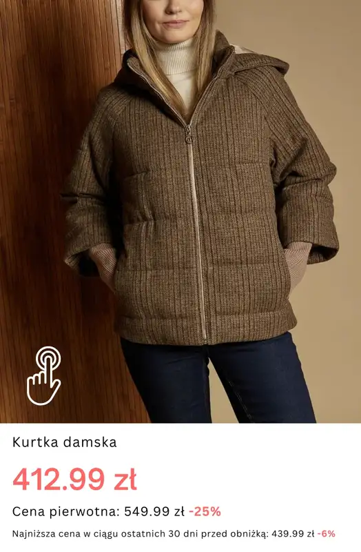 Monnari - gazetka promocyjna Ciepłe kurtki od środy 21.10  - strona 7