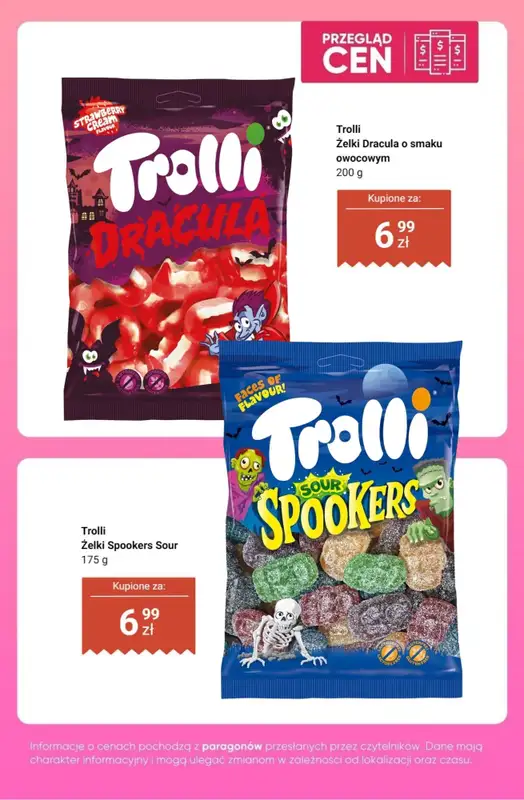 Dino - gazetka promocyjna Słodycze na HALLOWEEN - przegląd cen od czwartku 22.10 do wtorku 27.10 - strona 11