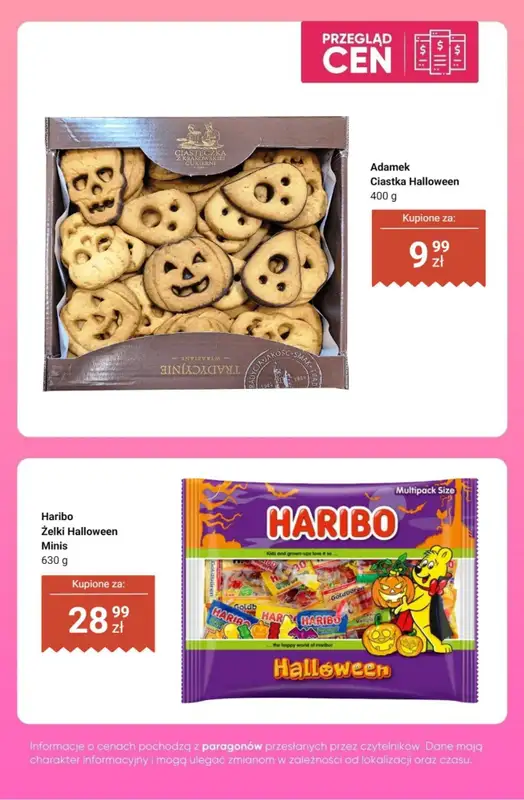 Dino - gazetka promocyjna Słodycze na HALLOWEEN - przegląd cen od czwartku 22.10 do wtorku 27.10 - strona 7