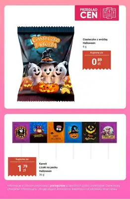 Dino - gazetka promocyjna Słodycze na HALLOWEEN - przegląd cen od czwartku 22.10 do wtorku 27.10 - strona 8