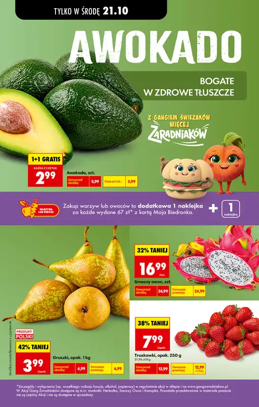 Biedronka - gazetka promocyjna Od poniedziałku, Z ladą tradycyjną od poniedziałku 19.10 do soboty 24.10 - strona 30