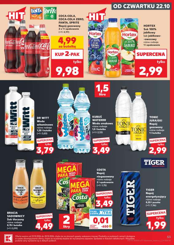 Kaufland - gazetka promocyjna Gazetka Tygodnia od czwartku 22.10 do środy 28.10 - strona 55