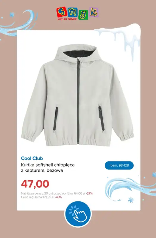 Smyk - gazetka promocyjna Kurtki, buty i akcesoria: -25% przy zakupie min. 2 szt. od środy 21.10 do soboty 31.10 - strona 9