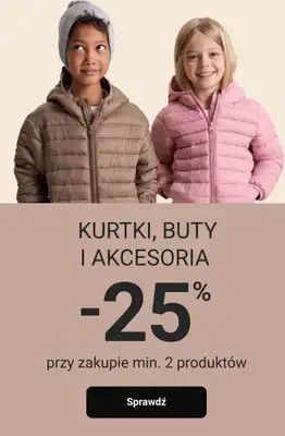 Smyk - gazetka promocyjna Kurtki, buty i akcesoria: -25% przy zakupie min. 2 szt. od środy 21.10 do soboty 31.10
