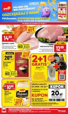 POLOmarket - gazetka promocyjna Gazetka od środy 21.10 do wtorku 27.10