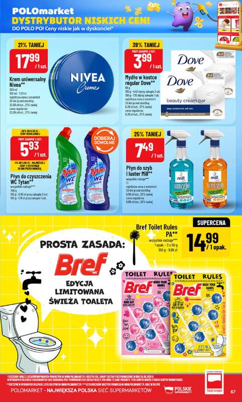 POLOmarket - gazetka promocyjna Gazetka od środy 21.10 do wtorku 27.10 - strona 67