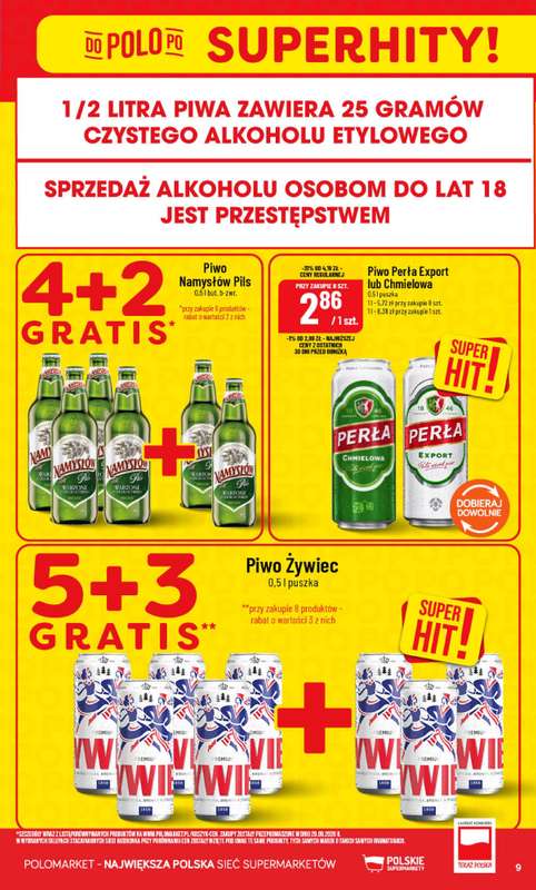 POLOmarket - gazetka promocyjna Gazetka od środy 21.10 do wtorku 27.10 - strona 9