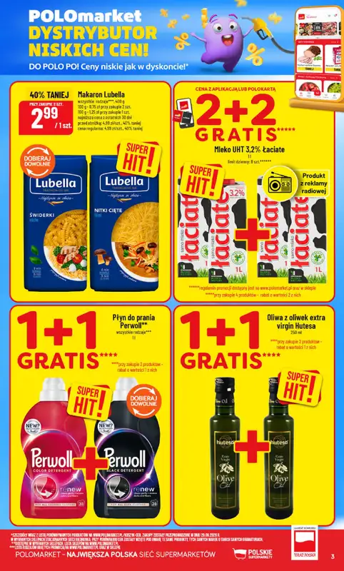 POLOmarket - gazetka promocyjna Gazetka od środy 21.10 do wtorku 27.10 - strona 3