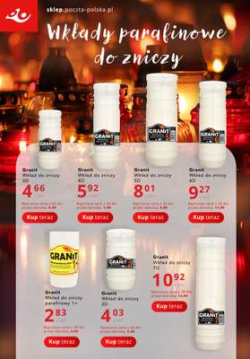 Poczta Polska - gazetka promocyjna Gazetka od poniedziałku 19.10 do niedzieli 01.11 - strona 2