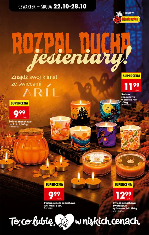 Biedronka - gazetka promocyjna Od czwartku od czwartku 22.10 do środy 28.10 - strona 17