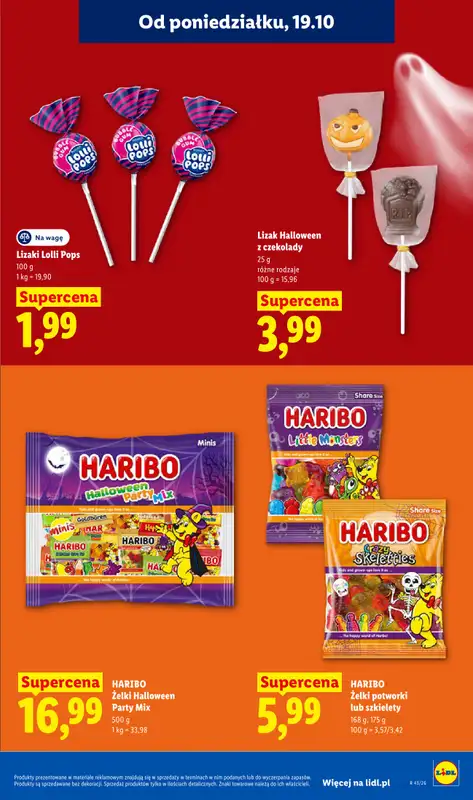Lidl - gazetka promocyjna Oferta od poniedziałku od poniedziałku 19.10 do środy 21.10 - strona 77