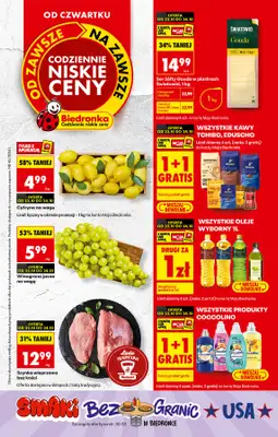 Biedronka - gazetka promocyjna Od czwartku, Z ladą tradycyjną od czwartku 22.10 do środy 28.10