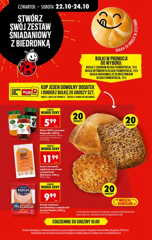 Biedronka - gazetka promocyjna Od czwartku, Z ladą tradycyjną od czwartku 22.10 do środy 28.10 - strona 12