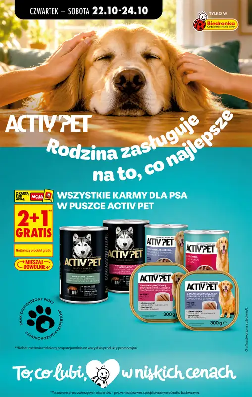 Biedronka - gazetka promocyjna Od czwartku, Z ladą tradycyjną od czwartku 22.10 do środy 28.10 - strona 72