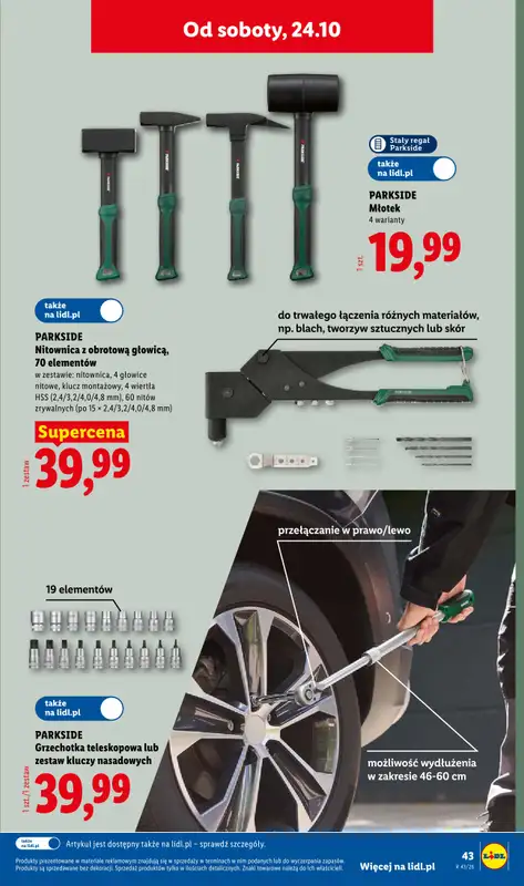 Lidl - gazetka promocyjna Katalog od poniedziałku 19.10 do soboty 24.10 - strona 55