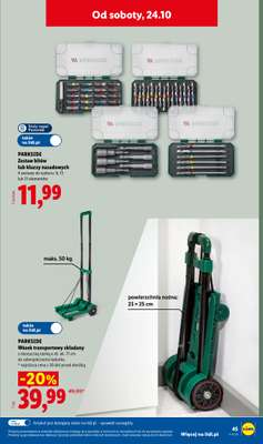 Lidl - gazetka promocyjna Katalog od poniedziałku 19.10 do soboty 24.10 - strona 57