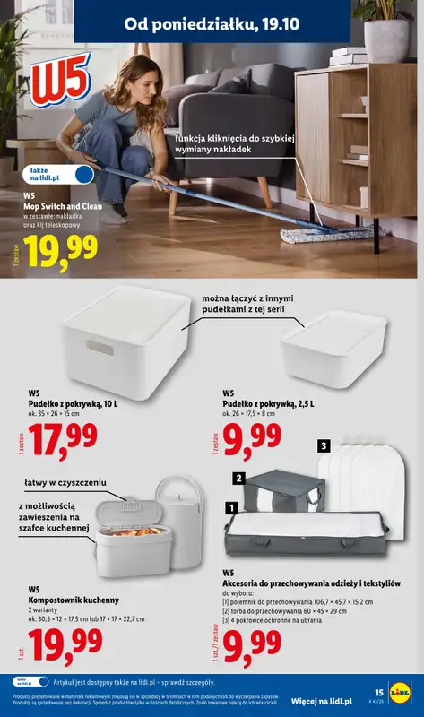 Lidl - gazetka promocyjna Katalog od poniedziałku 19.10 do soboty 24.10 - strona 17