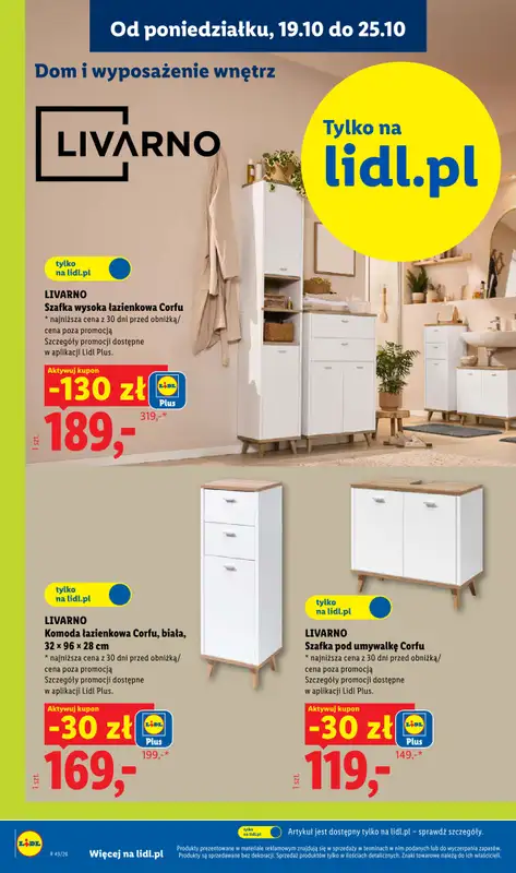 Lidl - gazetka promocyjna Katalog od poniedziałku 19.10 do soboty 24.10 - strona 32