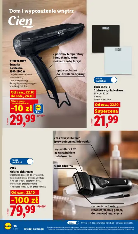 Lidl - gazetka promocyjna Katalog od poniedziałku 19.10 do soboty 24.10 - strona 48
