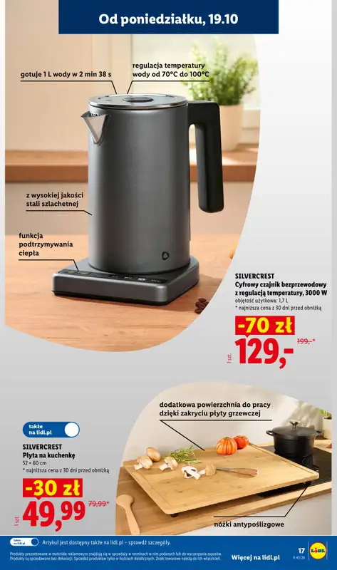 Lidl - gazetka promocyjna Katalog od poniedziałku 19.10 do soboty 24.10 - strona 19