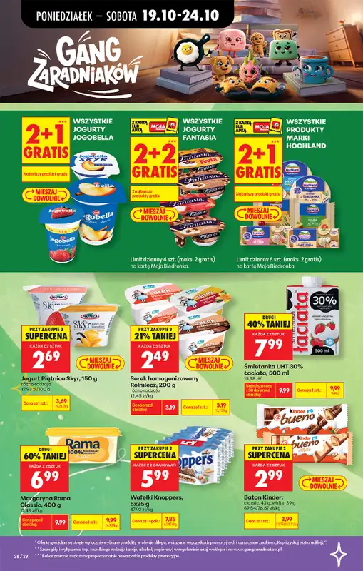 Biedronka - gazetka promocyjna Od poniedziałku, Z ladą tradycyjną od poniedziałku 19.10 do soboty 24.10 - strona 48