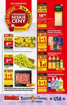 Biedronka - gazetka promocyjna Od czwartku od czwartku 22.10 do środy 28.10
