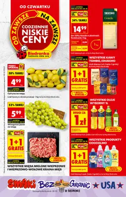 Biedronka - gazetka promocyjna Od czwartku od czwartku 22.10 do środy 28.10