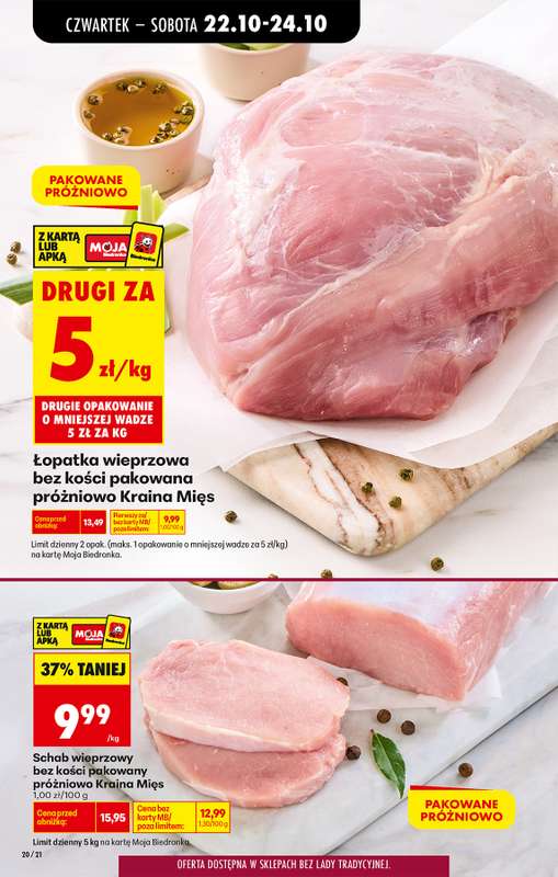 Biedronka - gazetka promocyjna Od czwartku od czwartku 22.10 do środy 28.10 - strona 26