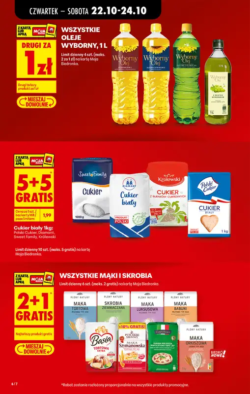 Biedronka - gazetka promocyjna Od czwartku od czwartku 22.10 do środy 28.10 - strona 6