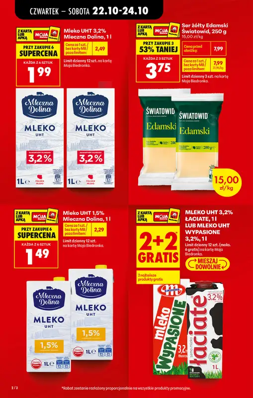Biedronka - gazetka promocyjna Od czwartku   - strona 2