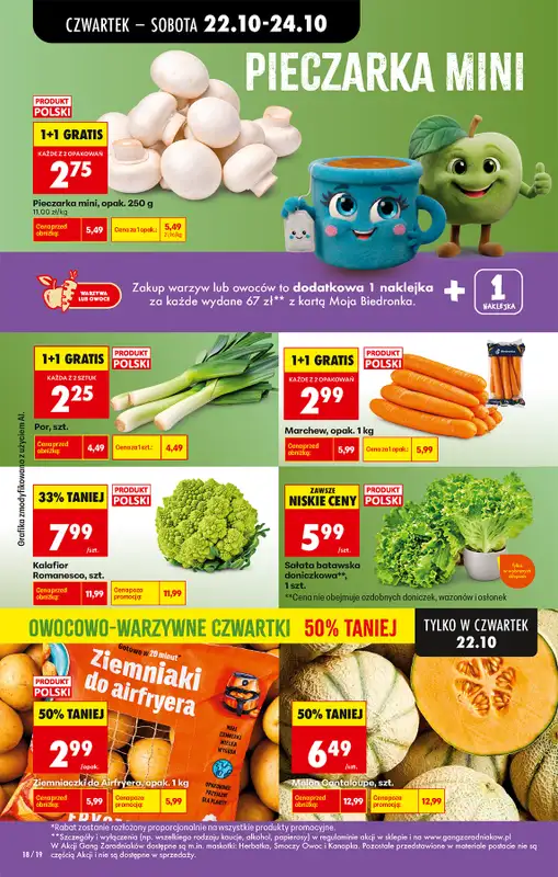 Biedronka - gazetka promocyjna Od czwartku, Z ladą tradycyjną od czwartku 22.10 do środy 28.10 - strona 22