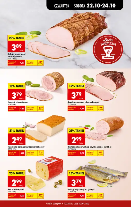 Biedronka - gazetka promocyjna Od czwartku, Z ladą tradycyjną od czwartku 22.10 do środy 28.10 - strona 27