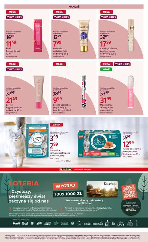 Rossmann - gazetka promocyjna Gazetka Rossmann 22 - 28 października od czwartku 22.10 do środy 28.10 - strona 7