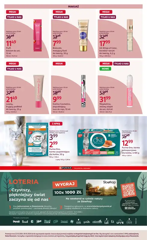 Rossmann - gazetka promocyjna Gazetka Rossmann 22 - 28 października od czwartku 22.10 do środy 28.10 - strona 7
