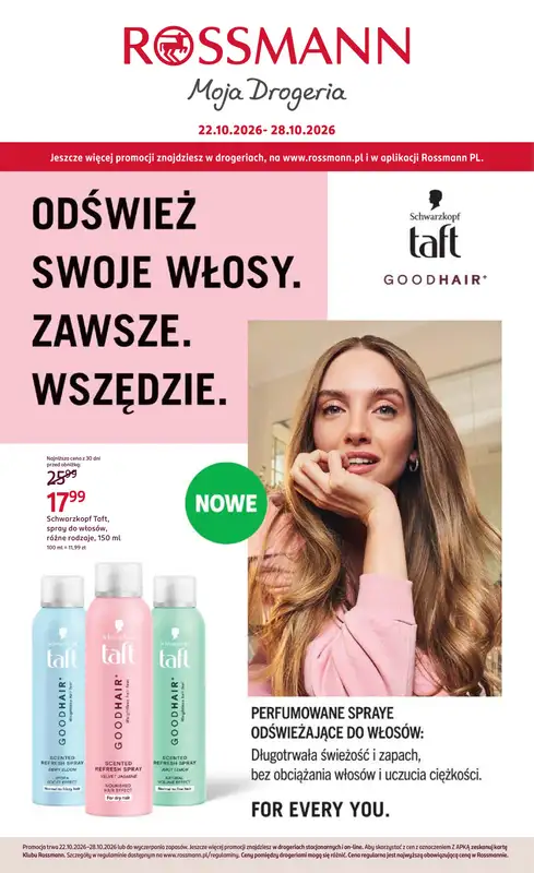 Rossmann - gazetka promocyjna Gazetka Rossmann 22 - 28 października od czwartku 22.10 do środy 28.10 - strona 8
